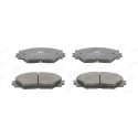 Jeu de 4 plaquettes de frein JURID 572569J