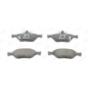 Jeu de 4 plaquettes de frein JURID 572576J