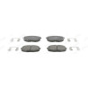 Jeu de 4 plaquettes de frein