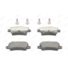Jeu de 4 plaquettes de frein JURID 572580J