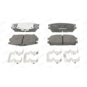 Jeu de 4 plaquettes de frein JURID 572581J