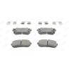 Jeu de 4 plaquettes de frein JURID 572590J