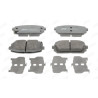 Jeu de 4 plaquettes de frein JURID 572613J