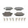 Jeu de 4 plaquettes de frein JURID 572623J