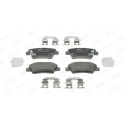 Jeu de 4 plaquettes de frein JURID 572629J