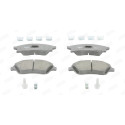 Jeu de 4 plaquettes de frein JURID 573011J