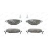 Jeu de 4 plaquettes de frein JURID 573012J