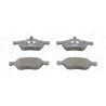 Jeu de 4 plaquettes de frein JURID 573016J