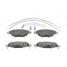 Jeu de 4 plaquettes de frein JURID 573027J