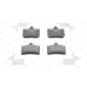 Jeu de 4 plaquettes de frein JURID 573028J