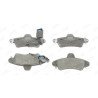 Jeu de 4 plaquettes de frein JURID 573214J