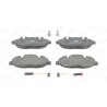 Jeu de 4 plaquettes de frein JURID 573221J