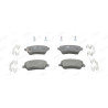 Jeu de 4 plaquettes de frein JURID 573255J