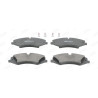 Jeu de 4 plaquettes de frein JURID 573333J