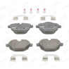 Jeu de 4 plaquettes de frein JURID 573352J