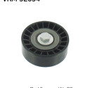 Poulie renvoi/transmission, courroie trapézoïdale à nervures