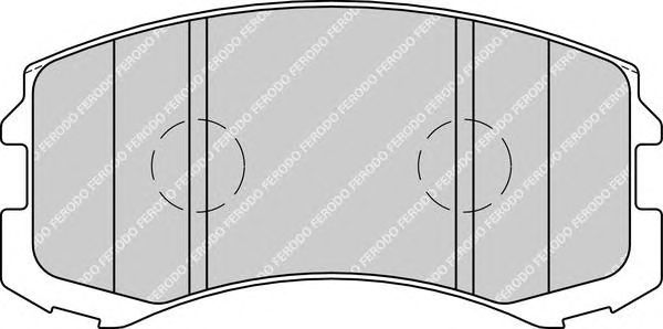 Jeu de plaquettes de frein PREMIER