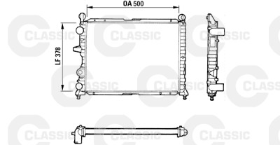 Radiateur, refroidissement du moteur