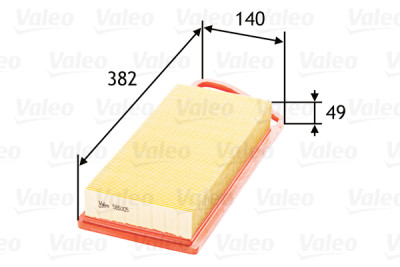 Filtre à air VALEO 5850-05
