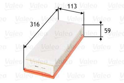 Filtre à air VALEO 585015