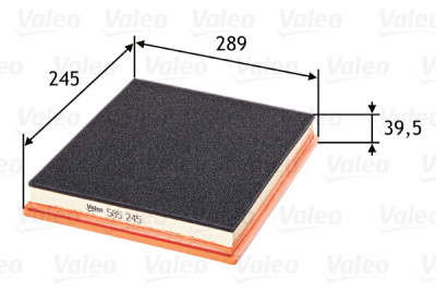 Filtre à air VALEO 585-245