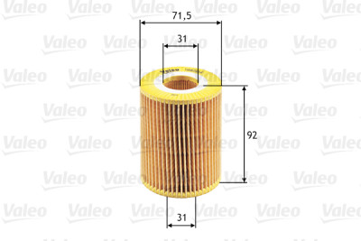 Filtre à huile VALEO 586504