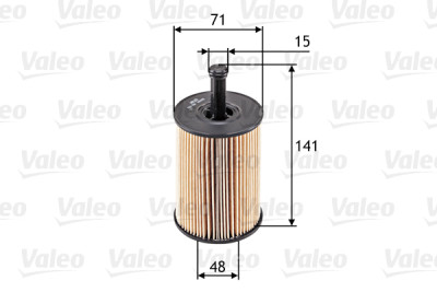 Filtre à huile VALEO 586506