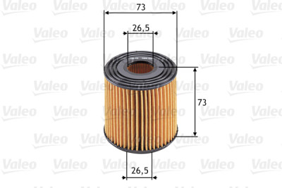 Filtre à huile VALEO 586523