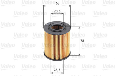 Filtre à huile VALEO 586528