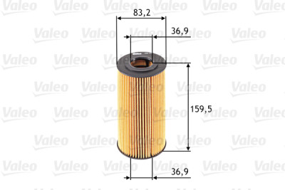 Filtre à huile VALEO 586537