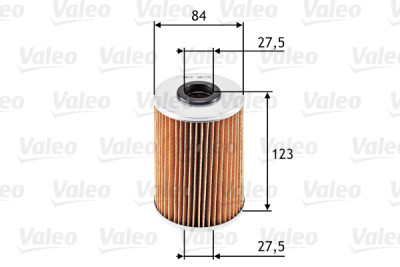 Filtre à huile VALEO 586538