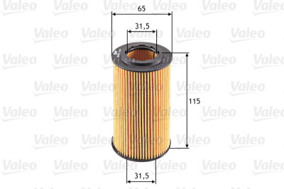 Filtre à huile VALEO 586550