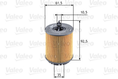 Filtre à huile VALEO 586563