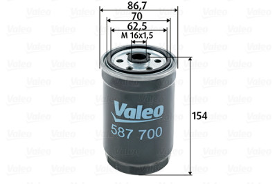 Filtre à carburant VALEO 587700