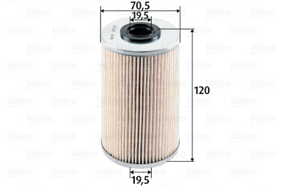 Filtre à carburant VALEO 587913