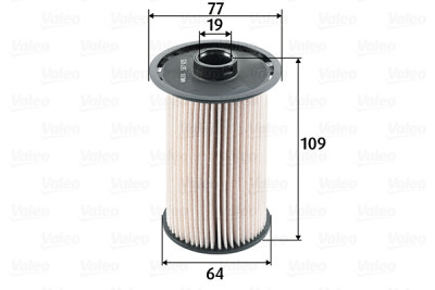 Filtre à carburant VALEO 587925