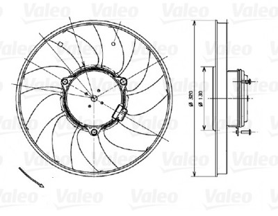 Ventilateur, refroidissement du moteur