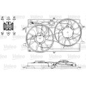 Ventilateur, refroidissement du moteur