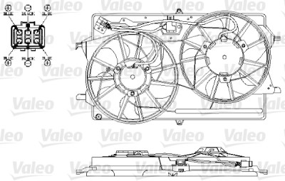 Ventilateur, refroidissement du moteur