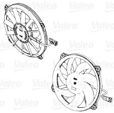 Ventilateur, refroidissement du moteur