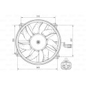 Ventilateur, refroidissement du moteur