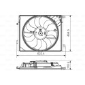 Ventilateur, refroidissement du moteur