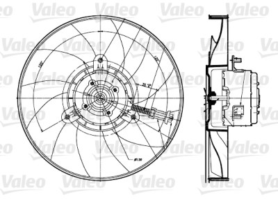 Ventilateur, refroidissement du moteur