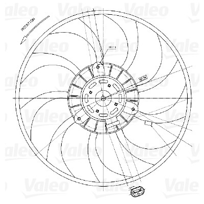 Ventilateur, refroidissement du moteur
