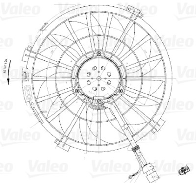 Ventilateur, refroidissement du moteur