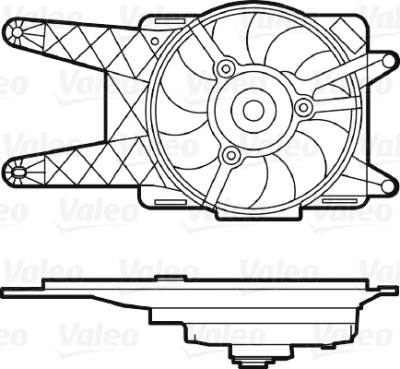 Ventilateur, refroidissement du moteur