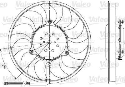 Ventilateur, refroidissement du moteur