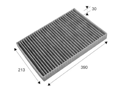 Filtre, air de l'habitacle