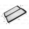 Filtre, air de l'habitacle