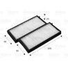 Filtre, air de l'habitacle
